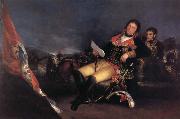Francisco Goya Godoy as Commander in the War of the Oranges oil on canvas